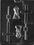 Girl Christening Lolly Mold - Lpb045