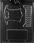 3-D Cradle Mold (1 0F 2) - Lpb059A