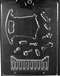3-D Cradle Mold (2 0F 2) - Lpb059B