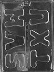 Letters S-T-U-V-W-X Mold - Lpl007