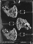Wolf Lolly Chocolate Mold - Lpa110