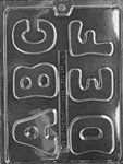 Letters A-B-C-D-E-F Mold - Lpl004