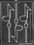 Music Note Lolly Mold - Lpj005