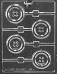 Button Lolly Mold - Lpb068
