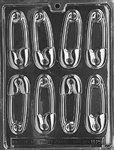 Safety Pins Mold - Lpb025