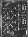 "Its A Girl" Lolly Mold - Lpb024