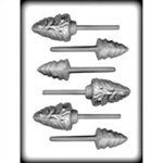 Tree Assortment Sucker Hard Candy Mold (8H-4923)