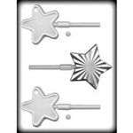 3" & 4" Star Suckers Hard Candy Mold (8H-4958)