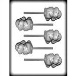 Bunny With Carrot Sucker Hard Candy Mold (8H-2279)