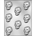 2-1/8" Skull Chocolate Mold (90-3612)