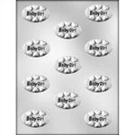 1-7/8" Oval Baby Girl Chocolate Mold (90-11512)
