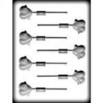 Heart With Arrow Sucker Hard Candy Mold (8H-1208)
