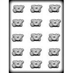 1-1/2" Joy With Wreath Hard Candy Mold (8H-4048)