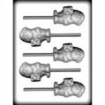Santa With Gift Sucker Hard Candy Mold (8H-4289)