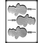 4-1/4" Snowman Sucker Hard Candy Mold (8H-4265)