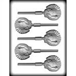 Turkey Sucker Hard Candy Mold (8H-3228)