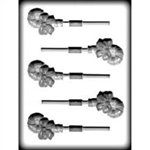 Candy Cane With Bow Sucker Hard Candy Mold (8H-4209)