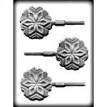 Snowflake Sucker Hard Candy Mold (8H-4233)