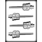 2-3/4" Snowman Sucker Hard Candy Mold (8H-4909)