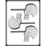 Football Helmet Sucker Hard Candy Mold (8H-6228)