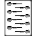 1-1/4" Santa Sucker Hard Candy Mold (8H-4215)