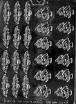 Bite Size Bats & Witches Chocolate Mold - Lph103