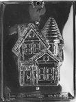 3D Haunted House Chocolate Mold - Piece 1 - Lph097A