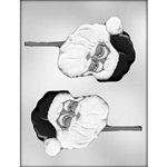 4-3/4" Santa Face Sucker Mold (90-4239)