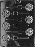 Flower Lolly Chocolate Mold - Lpf025