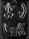 Pumpkin Puzzle - 4 Piece Chocolate Mold - Lph035