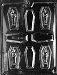 Casket With Mummy Chocolate Mold Box - Lph038
