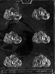 Solid Pour Ghost Chocolate Mold - Lph069