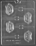 Fangs Lolly Chocolate Mold - Lph168