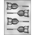 3" Owl Sucker Chocolate Mold (90-3270)