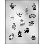 Bite Size Halloween Assortment Chocolate Mold (90-3117)