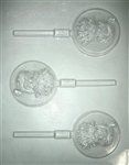 2-1/2" Santa Sucker Mold (90-4263)