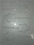 2-1/2" Santa Sucker Mold (90-4283)