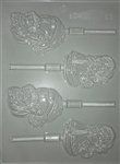 Mr & Mrs Claus Sucker Mold (90-4293)