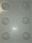 1-5/8" Santa Truffle Mold (90-4902)
