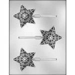 3" Fancy Star Sucker Mold (90-4977)