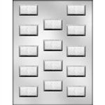 1-3/4" Rectangle Mint Mold (90-5023)