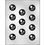 1-1/2" Circle With Flower Mold (90-5060)