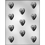 1-1/8" Heart With Rose Mold (90-5649)