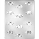 2" Religious Fish Mold (90-7010)