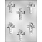 2-1/2" Cross With Lilly Mold (90-7609)