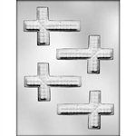 3-3/4" Textured Cross Mold (90-7613)