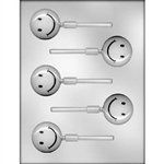 Smiley Face Sucker Mold (90-8222)