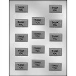 Rectangular Thank You Mold (90-9054)
