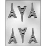 3" Flat Eiffel Tower Mold (90-9832)