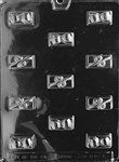 Swirls & Bows Mold - Lpao038